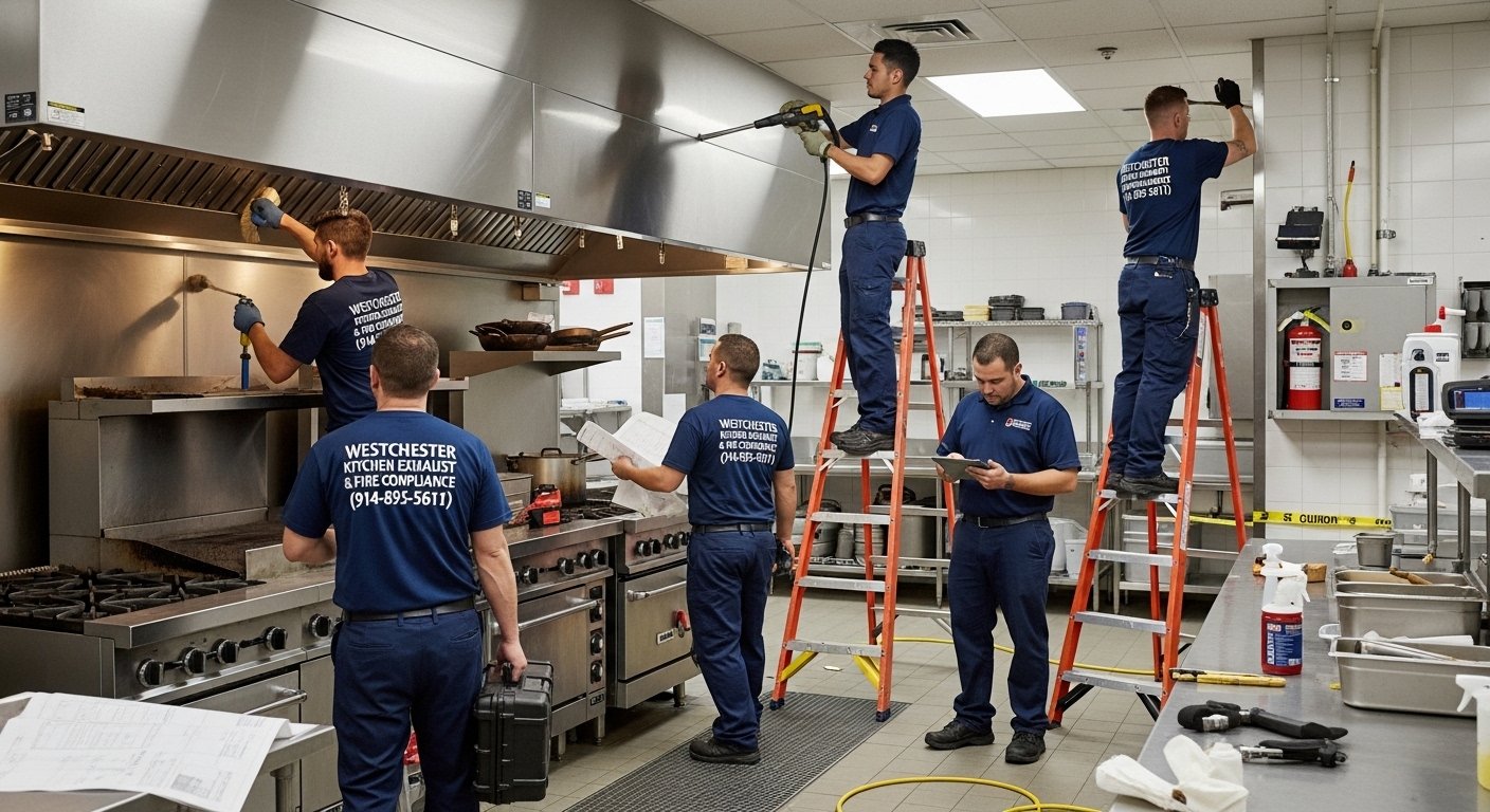 Blocked Airflow in Commercial Kitchen issue in a commercial kitchen exhaust system