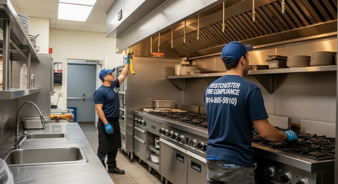 Repeated Fire Inspection Failures issue in a commercial kitchen exhaust system