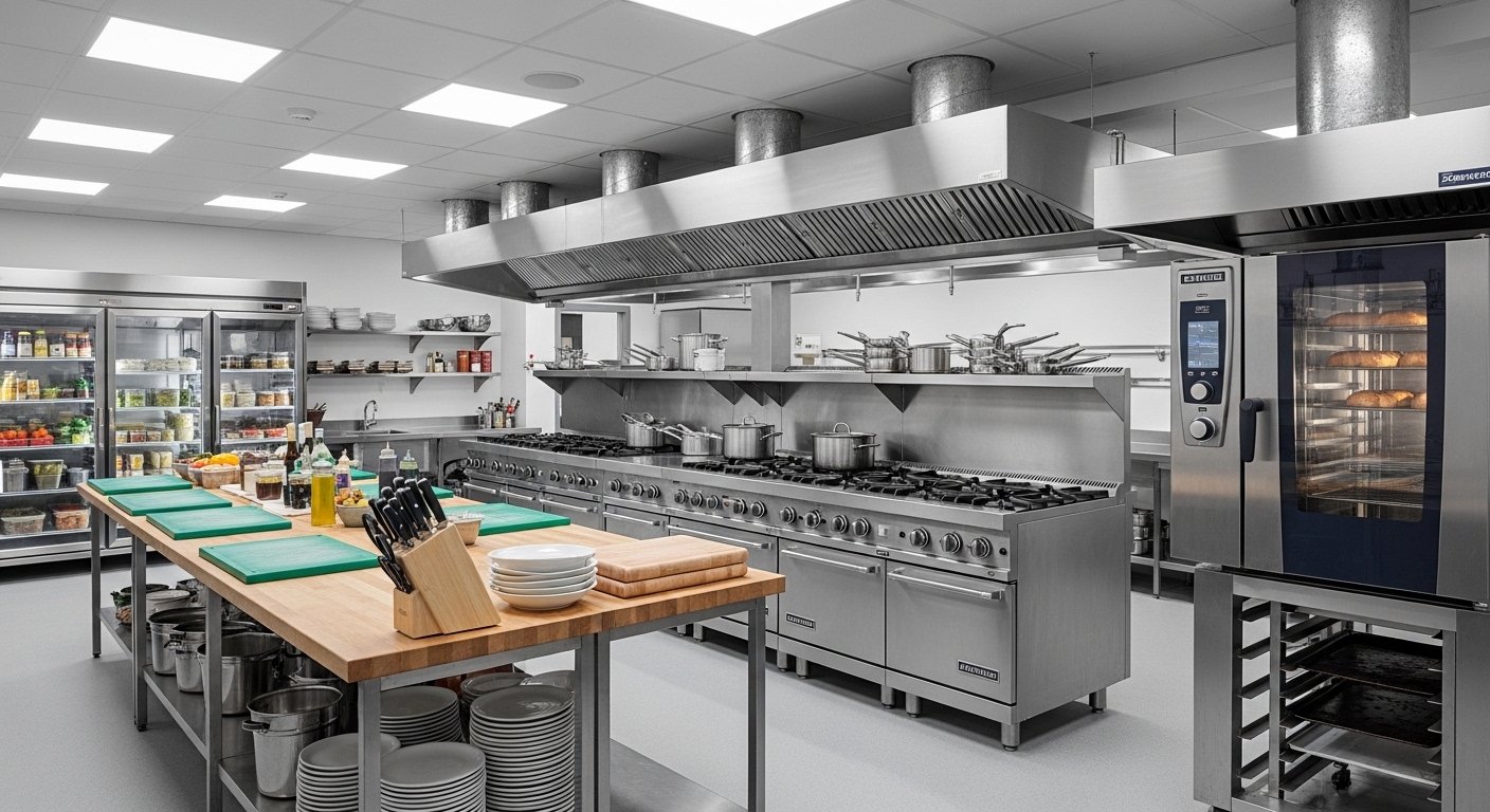 Elmsford Commercial Hood Cleaning service area commercial kitchen image