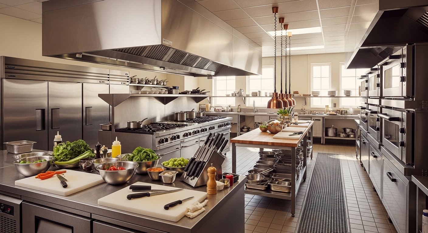 Dobbs Ferry Commercial Hood Cleaning service area commercial kitchen image